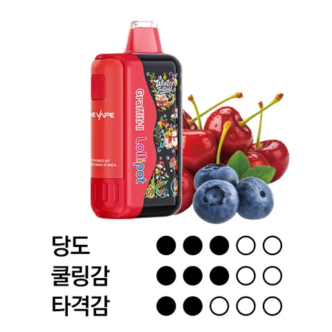 버블몬 그래피티2 30000 블루베리 체리 이미지