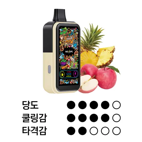 버블몬 그래피티C 30000 파인애플 애플 이미지