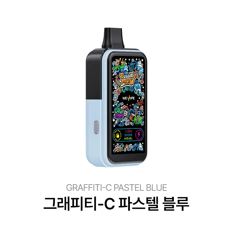 버블몬 그래피티C 파스텔 블루 이미지